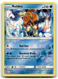 Pokemon TCG - Keldeo 26/145 - Reverse Holo - Sun & Moon Guardians Rising - Picture 1 of 2