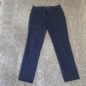 EXPRESS Photographer Slim Fit Pants Mens 31x32 Blue Chino Dress Slacks Straight - Picture 1 of 7