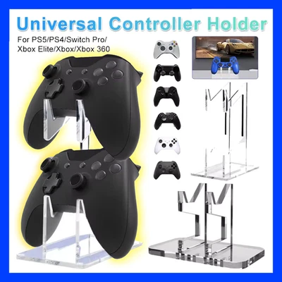 Universal Controller Stand 2 Levels for PS5 Xbox Switch Gamepad Display Acrylic - Image 1 of 4