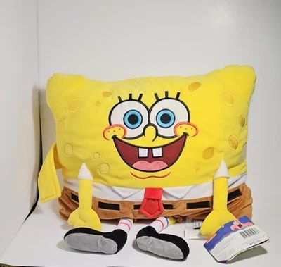 Pillow Pets Nickelodeon Spongebob Squarepants 16” Stuffed Animal Toy Plush - Image 1 of 4