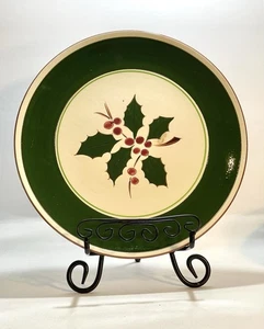 🌿 Stangl Pottery Holly Pattern Christmas / Holiday Platter 12.5" **READ - Picture 1 of 9