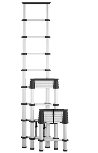 Cosco 8.5 Ft SmartClose Aluminum Telescoping Ladder - Picture 1 of 1