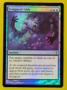 FOIL Temporal Eddy x1 Time Spiral 1x Magic the Gathering MTG - Picture 1 of 1