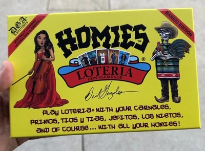 JUEGO DE CARTAS HOMIES LOTERÍA DGA DAVID GONZALES ARTE Bingo Mexicano Don Clemente NUEVO Foto 1 de 2