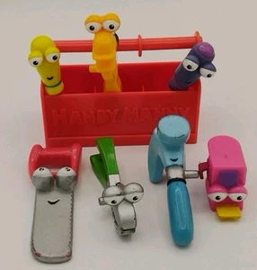 Mattel Disneys handlicher Manny Werkzeugkasten und 7 Werkzeuge von 2007 - Bild 1 von 21