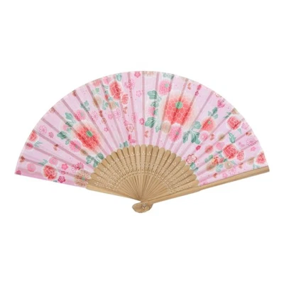 SENMAN Japanese Fan Women’s Cherry Blossom Traditional Folding Fan Gift - Image 1 of 4