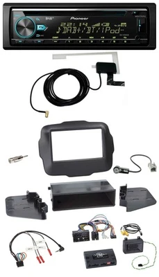 Pioneer MP3 Lenkrad CD USB DAB Autoradio für Jeep Renegade ab 2015 - Bild 1 von 4