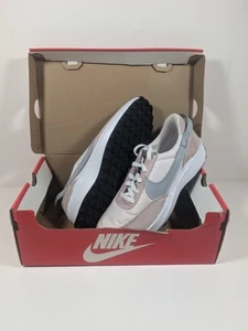 NUEVO EN CAJA Nike Waffle Debut Zapatillas Informales Para Mujer 11.5 Rosa Pálido/Gris Gamuza - Imagen 1 de 9