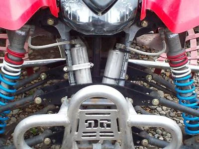 Kit de ensanchamiento de brazos y amortiguadores Honda TRX 400EX, 400X 1998-2007 +4/110mm 3" espaciadores Foto 1 de 4