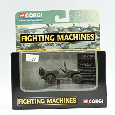 Corgi Fighting Machines Willys Jeep Operation Overlord CS90076 - Image 1 of 2