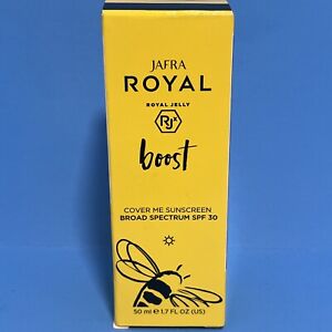Jafra Royal Jelly Boost Cover Me Sunscreen SPF 30 Sensitive Skin 1.7 fl oz 50 ml