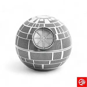 Royal Selangor Hand Finished Star Wars Collection Pewter Death Star Trinket Box - Picture 1 of 6