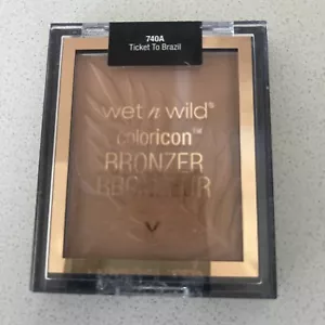Wet n Wild Color Icon Bronzer, Ticket To Brazil 740A, 0,38 oz Neu ohne Siegel - Bild 1 von 3