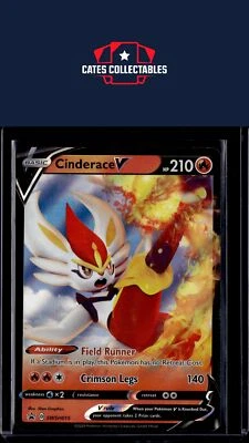 SWSH: Sword & Shield Promo Cards #SWSH015 Cinderace V - Image 1 of 2
