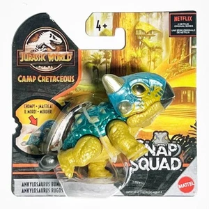 Mattel Jurassic World Snap Squad Ankylosaurus Bumpy Dinosaur Camp Cretaceous New - Picture 1 of 1