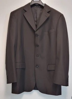 Traje Chaqueta Hombre Leonardo 42 L Abrigo Deportivo Lana Reda Extra Fino Hecho en Italia Foto 1 de 4