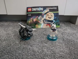 Lego Dimensions Stay Puft Fun Pack 71233 - 100% Complete + Instructions - Picture 1 of 4