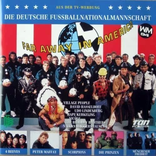 Deutsche Fussballnationalmannschaft Far away in America (1994) [CD] - Bild 1 von 1