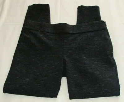 LEGGING tejido ANN TAYLOR gris carbón y tinte espacial aguamarina talla 2 (25,5 pulgadas) Foto 1 de 4