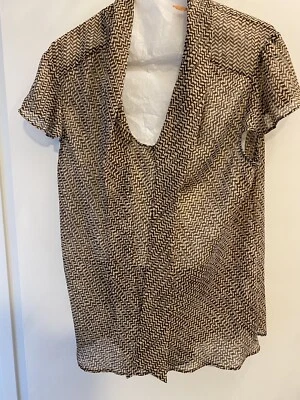 Top holgado de gasa con ropa interior Foto 1 de 3