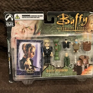 2005 Palisades gioca con esso! Buffy l'ammazzavampiri PALz BUFFY Set figure - Foto 1 di 3