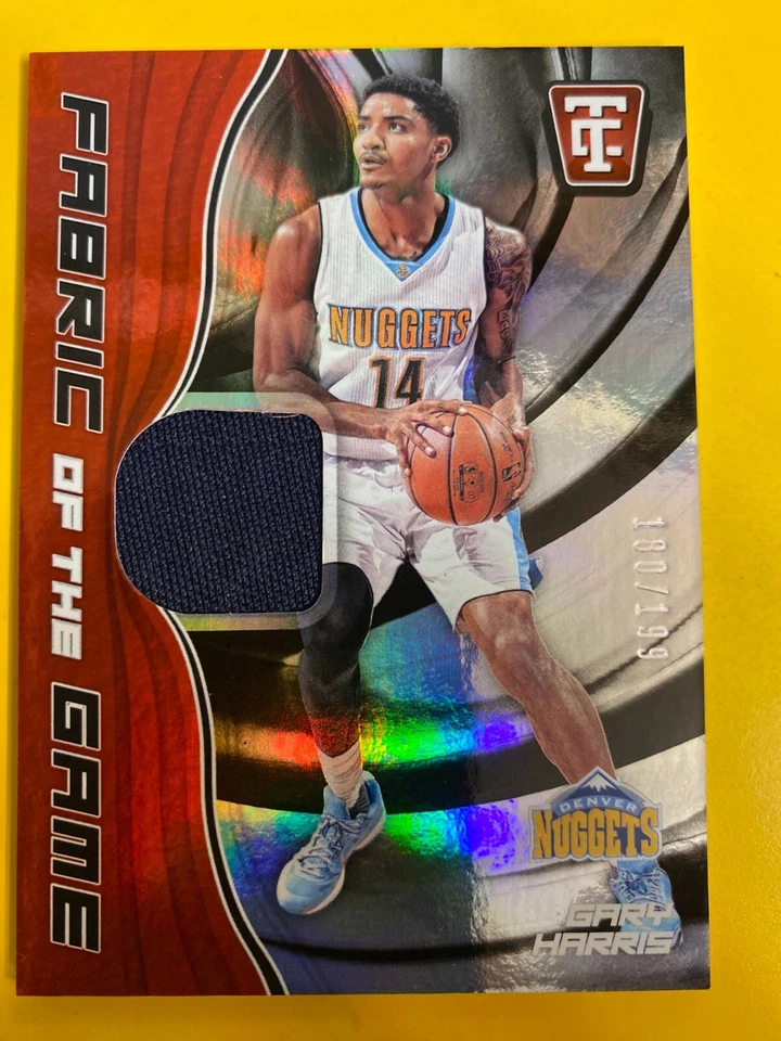 D57999  2017-18 Totally Certified Fabric of the Game #50 Gary Harris #180/199 - Image 1 of 1