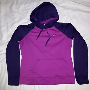 under armour junior hoodie Size Medium Purple On Purple - Picture 1 of 8