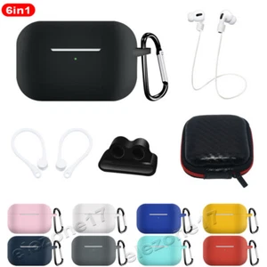 6in1 For Apple AirPods Pro Charging Case Protect Cover Skin Airpod Accessories - Photo 1 sur 21