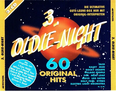 (3CD's) 3. Oldie-Night - Christie, Racey, Fox, Kenny, Equals, Herd, Move, Space - Bild 1 von 2