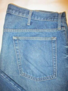 Old Navy Regular Straight Leg Men's Blue Denim Jeans Size 42 x 32 Mint - Picture 1 of 5