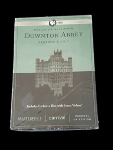Downtown Abbey Seasons 1-3 Deluxe Limited Edition DVD 10 Disc Set New In Package - Picture 1 of 3
