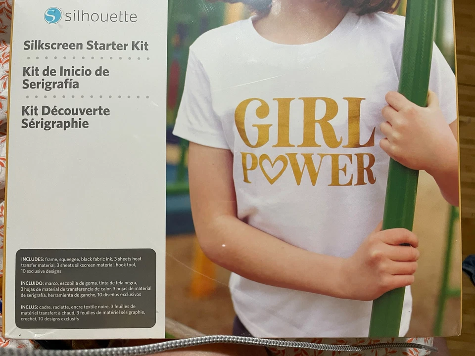 Silhouette Silkscreen Screen Print Starter Kit DIY T-shirts
