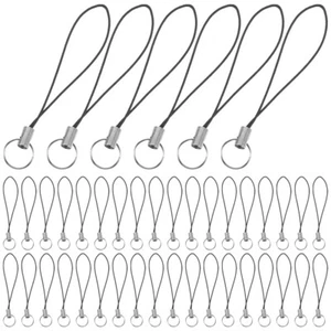 100pcs Phone Straps Hanging Strap Phone String Strap Key Chain String Keychain - Zdjęcie 1 z 12