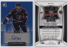 2014-15 ITG Leaf Metal Blue Prismatic /25 Connor Hobbs #BA-CH1 Auto