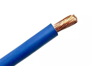10 FT BLUE 6 Gauge AWG Welding Lead Battery Cable Copper Wire MADE IN USA - Picture 1 of 1