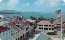 Christiansted Harbor St Croix United States Virgin Islands Vtg Postcard CP346