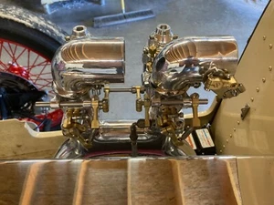Winfield S/SR carburetor throttle bellcrank and shaft, vintage racing, TROG - Picture 1 of 2