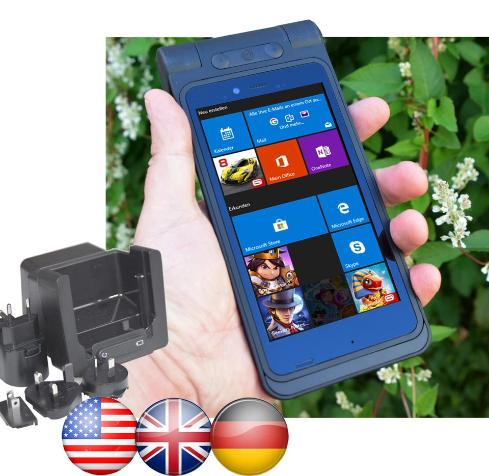 Mini Ordenador Pda IPS 13,97cm 5,5" FHD WLAN Usb-C Windows 10 Varios Lenguas Neu - Imagen 1 de 1