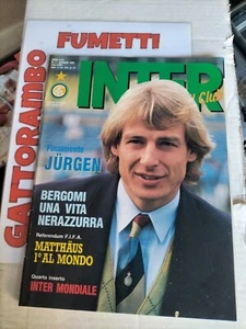 Inter Football club N.1 Con Klinsmann Anno 1992 - Ottimo - Foto 1 di 2