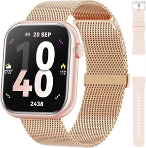 Hwagol Smart Watch,Bluetooth Call Smartwatch for Men Women,Monitor Heart Rate/Sl - Photo 1 sur 7