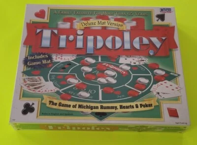 Nuevo Sellado 1999 Vintage Tripoley Deluxe Mat Versión Por Cadaco Foto 1 de 4