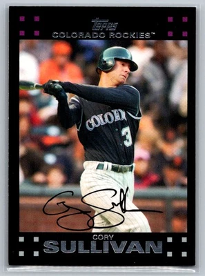 Cory Sullivan 2007 Topps Colorado Rockies #205 - Image 1 of 2