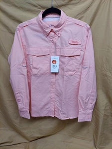 Cabela's Damen LS Nylon Angler Pfirsich Farbe Größe S - Bild 1 von 8