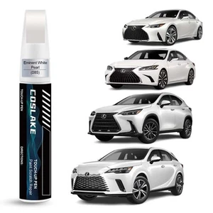 Car Touch up Paint(Eminent White Pearl(085)) for Lexus Car Paint Scratch Repair - Picture 1 of 7