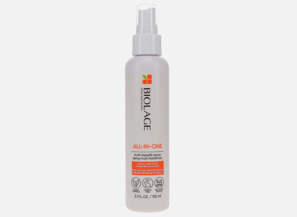 Biolage Todo en Uno Infusión de Coco Multi Beneficio Tratamiento Spray 5.1 OZ Foto 1 de 1