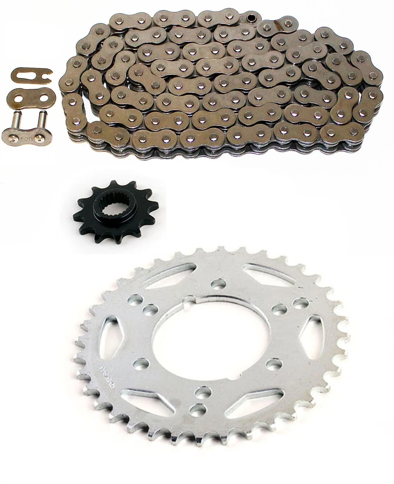 1994 1995 Polaris 300 2x4 Non O-Ring Chain and Sprocket Set for ATV 4 Wheeler - Image 1 of 1