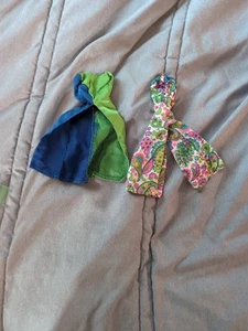 Vintage Mod Barbie 1967 Patio Party Floral Palazzo Jumpsuit & Dress #1692 - Bild 1 von 6