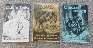 Abgrund/Goblinsee/Kreis aus Eistunnel & Trolle Taschenabenteuer Spielbücher - Bild 1 von 2