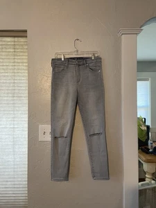 abercrombie fitch, Light Grey Simone High Rise Super Skinny Jeans, Size 30 - Picture 1 of 5
