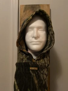 Remington Camouflaged Fleece Balaclava Shoulder Neck Hood Hunting - Picture 1 of 7